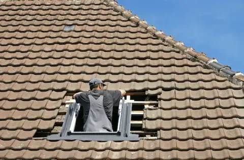 Pose de velux - Les Cerqueux